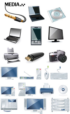 數(shù)碼產(chǎn)品矢量素材 現(xiàn)代設(shè)計的核心元素